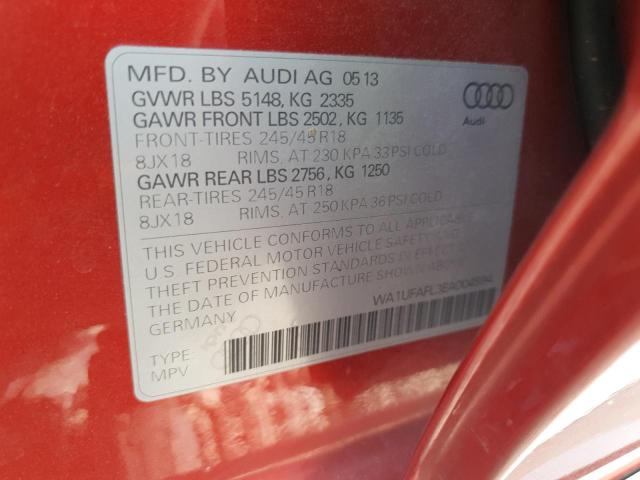 2014 AUDI A4 ALLROAD - WA1UFAFL3EA004594