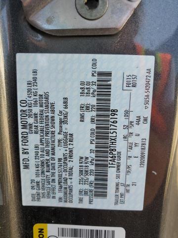 2020 FORD MUSTANG - 1FA6P8THXL5176198