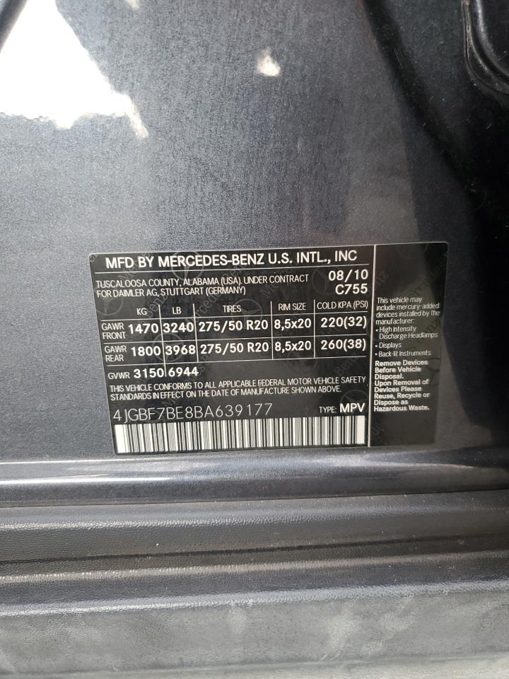 MERCEDES-BENZ GL-CLASS 450 4MATIC