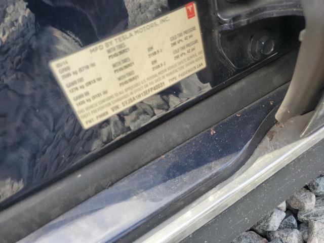2014 TESLA MODEL S #3279583286