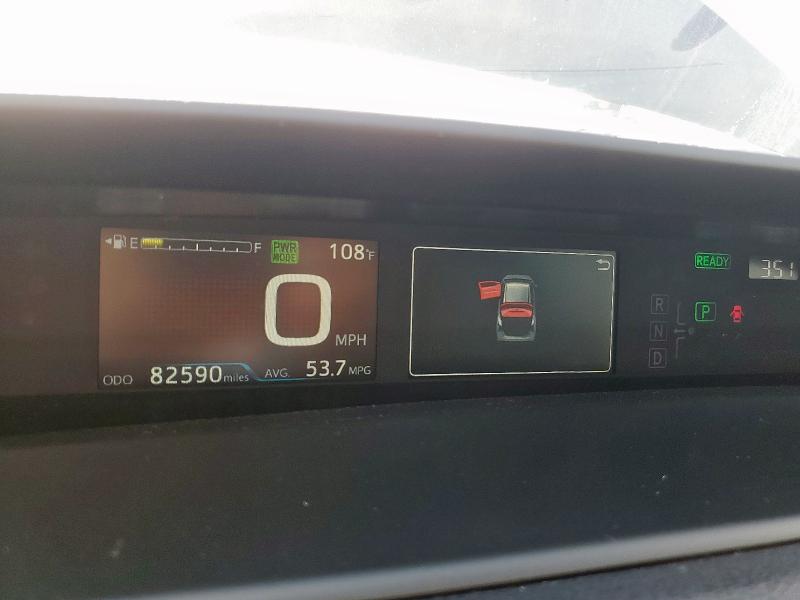 2019 TOYOTA PRIUS JTDKARFU5K3096004