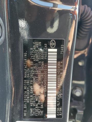 2025 TOYOTA CAMRY XSE 4T1DAACK0SU500314