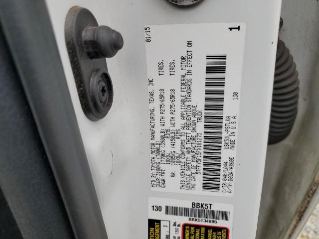 2015 TOYOTA TUNDRA CREWMAX LIMITED - 5TFFY5F15FX181273