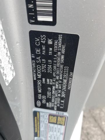 2021 KIA FORTE FE - 3KPF24AD6ME282333