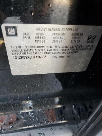 2017 CHEVROLET MALIBU PRE - 1G1ZH5SX6HF126582