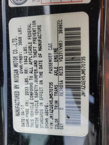 2018 NISSAN 370Z BASE JN1AZ4EH5JM570735