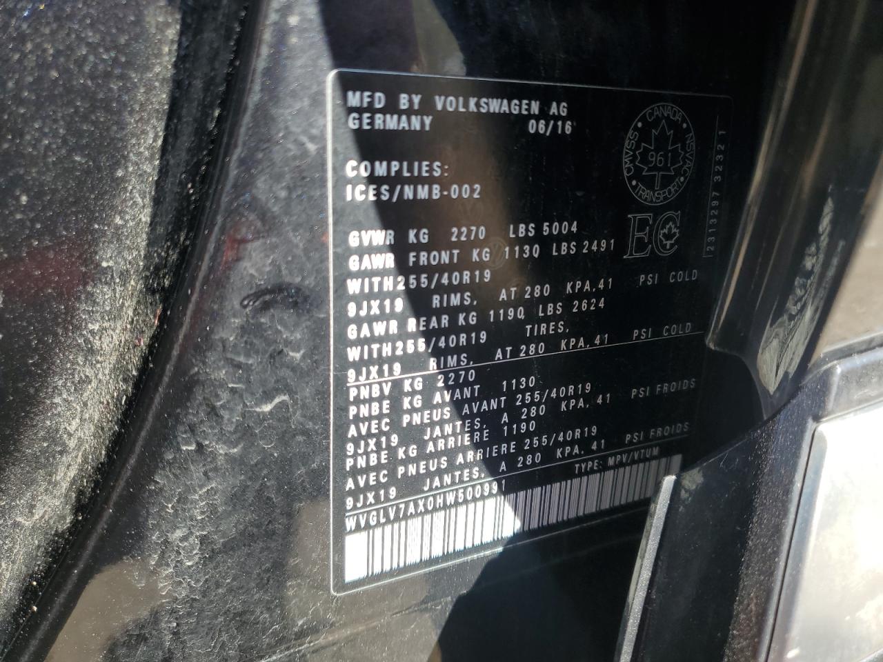 VOLKSWAGEN TIGUAN HIGHLINE