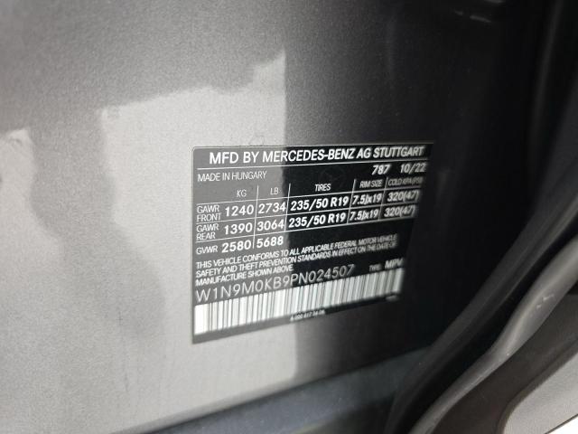 2023 MERCEDES-BENZ EQB 300 4M W1N9M0KB9PN024507