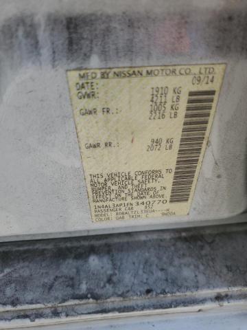 2015 NISSAN ALTIMA 2.5 1N4AL3AP1FN340770