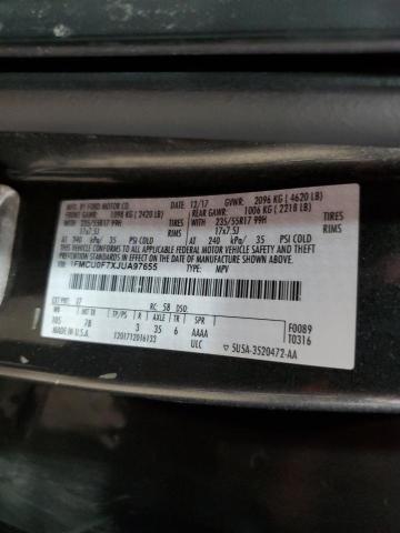 2018 FORD ESCAPE S - 1FMCU0F7XJUA97655