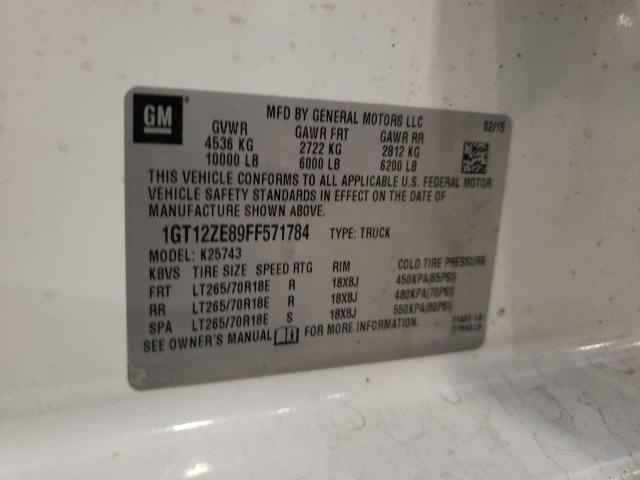 2015 GMC SIERRA K25 1GT12ZE89FF571784