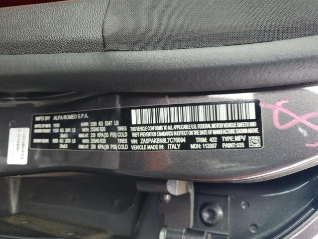 2020 ALFA ROMEO STELVIO TI ZASPAKBN8L7C76994