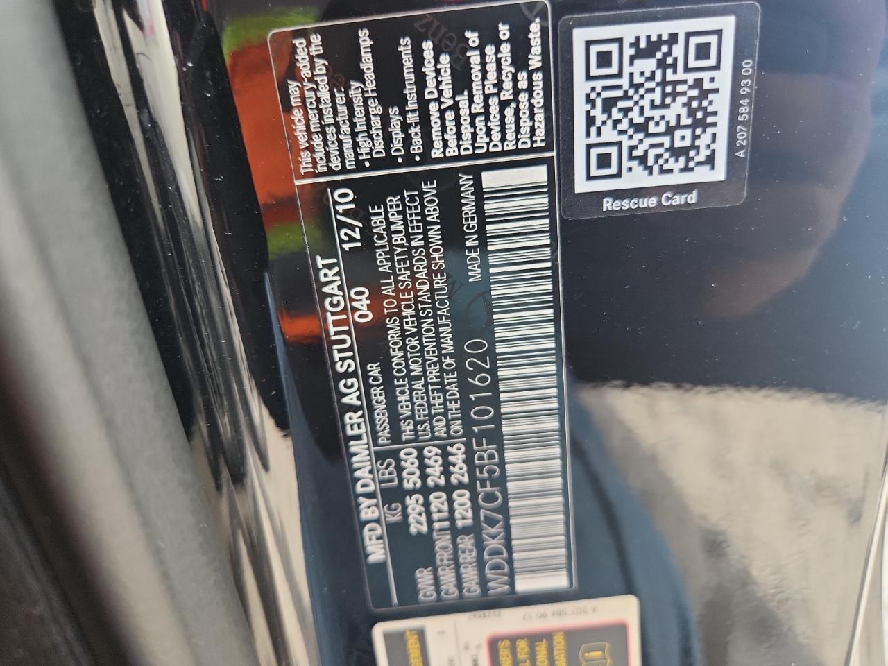 MERCEDES-BENZ E-CLASS 550