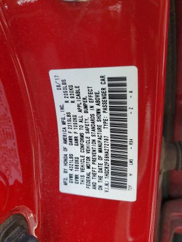 2017 HONDA ACCORD SPO - 1HGCR2F58HA272787