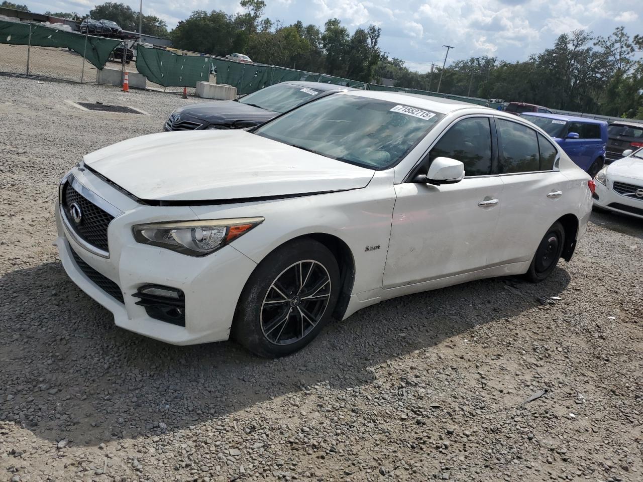 Lot #3234321067 2016 INFINITI Q50 RED SPORT 400