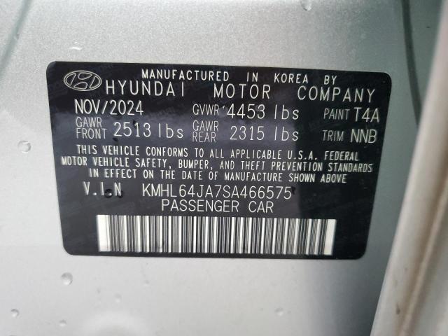 2025 HYUNDAI SONATA SEL KMHL64JA7SA466575