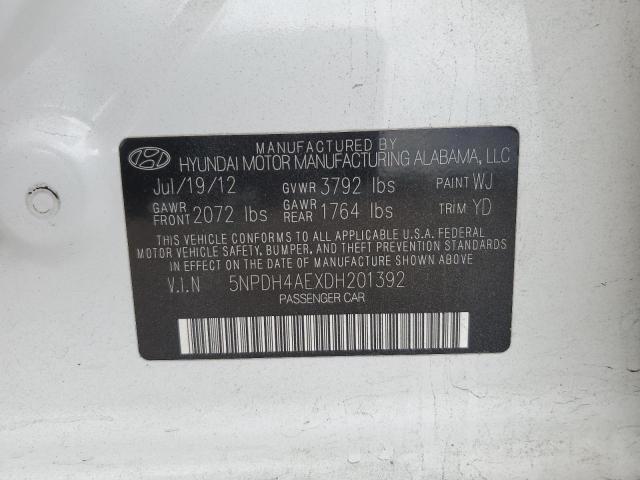 2013 HYUNDAI ELANTRA GL - 5NPDH4AEXDH201392