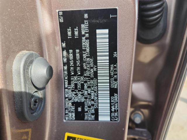 2018 TOYOTA HIGHLANDER #3285906560