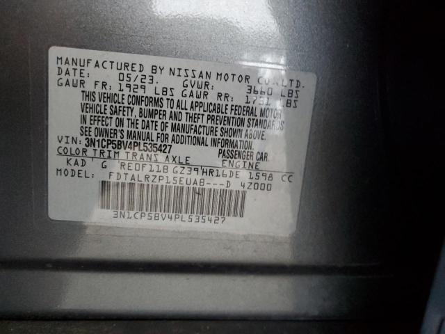 2023 NISSAN KICKS S 3N1CP5BV4PL535427