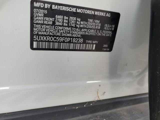 2015 BMW X5 XDRIVE3 5UXKR0C59F0P18238