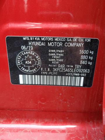 2020 HYUNDAI ACCENT SE 3KPC25A65LE092063