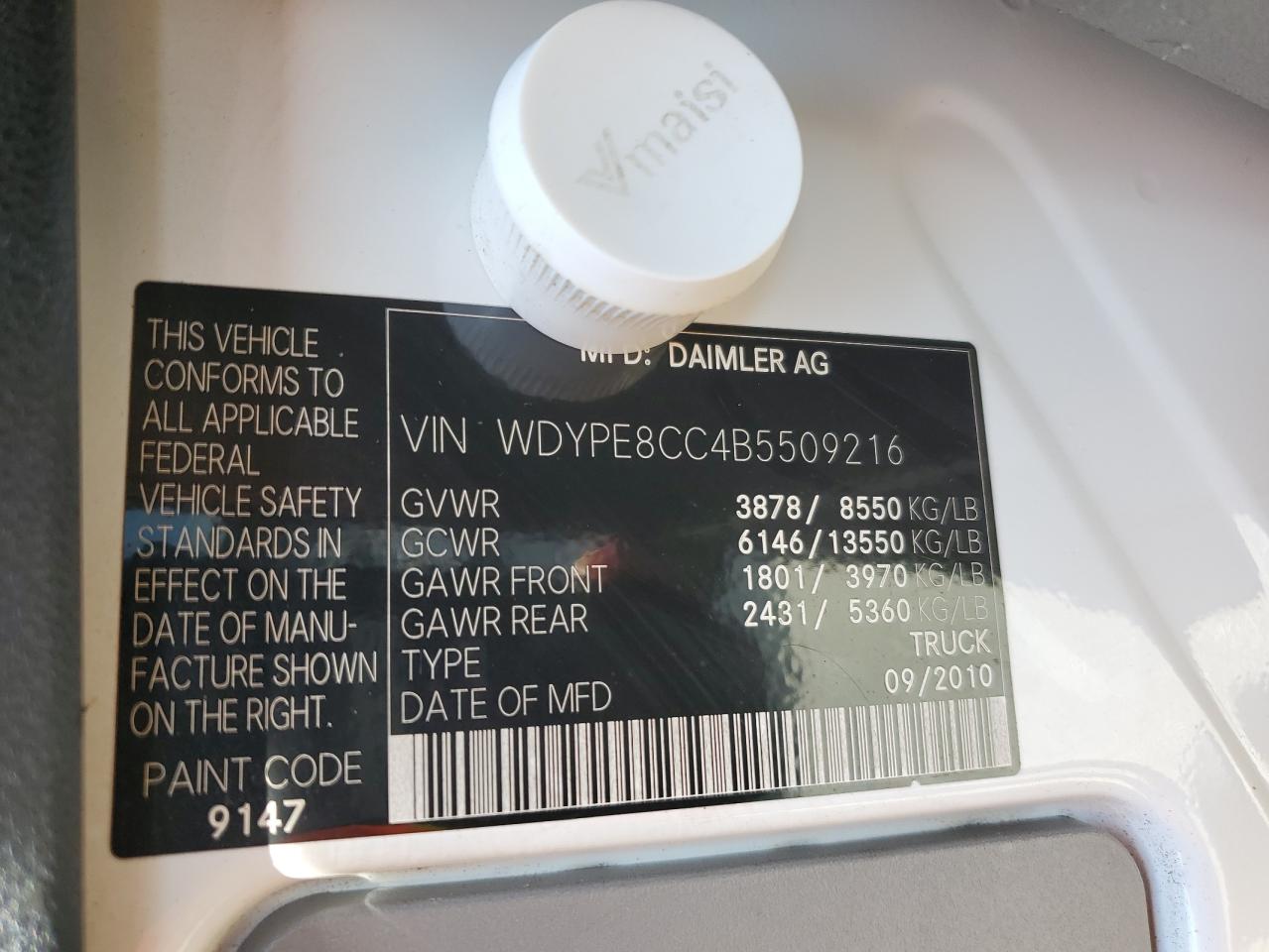 MERCEDES-BENZ SPRINTER 2500