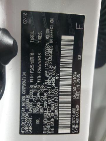 2018 LEXUS GX 460 JTJBM7FX1J5198647
