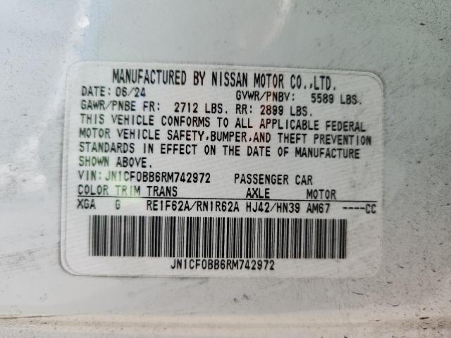 2024 NISSAN ARIYA ENGA JN1CF0BB6RM742972