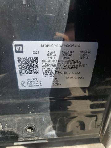 2022 BUICK ENCLAVE ES 5GAEVAKW0NJ130412