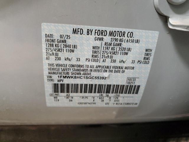 2025 FORD EXPLORER P #3281509696