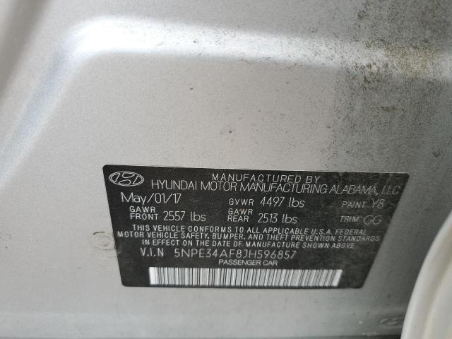 2018 HYUNDAI SONATA SPO #3296902820