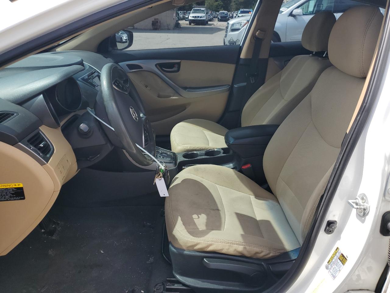 Lot #3259099048 2013 HYUNDAI ELANTRA GLS