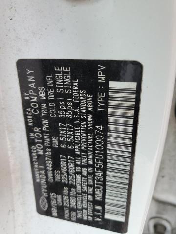 2015 HYUNDAI TUCSON GLS KM8JT3AF5FU100074