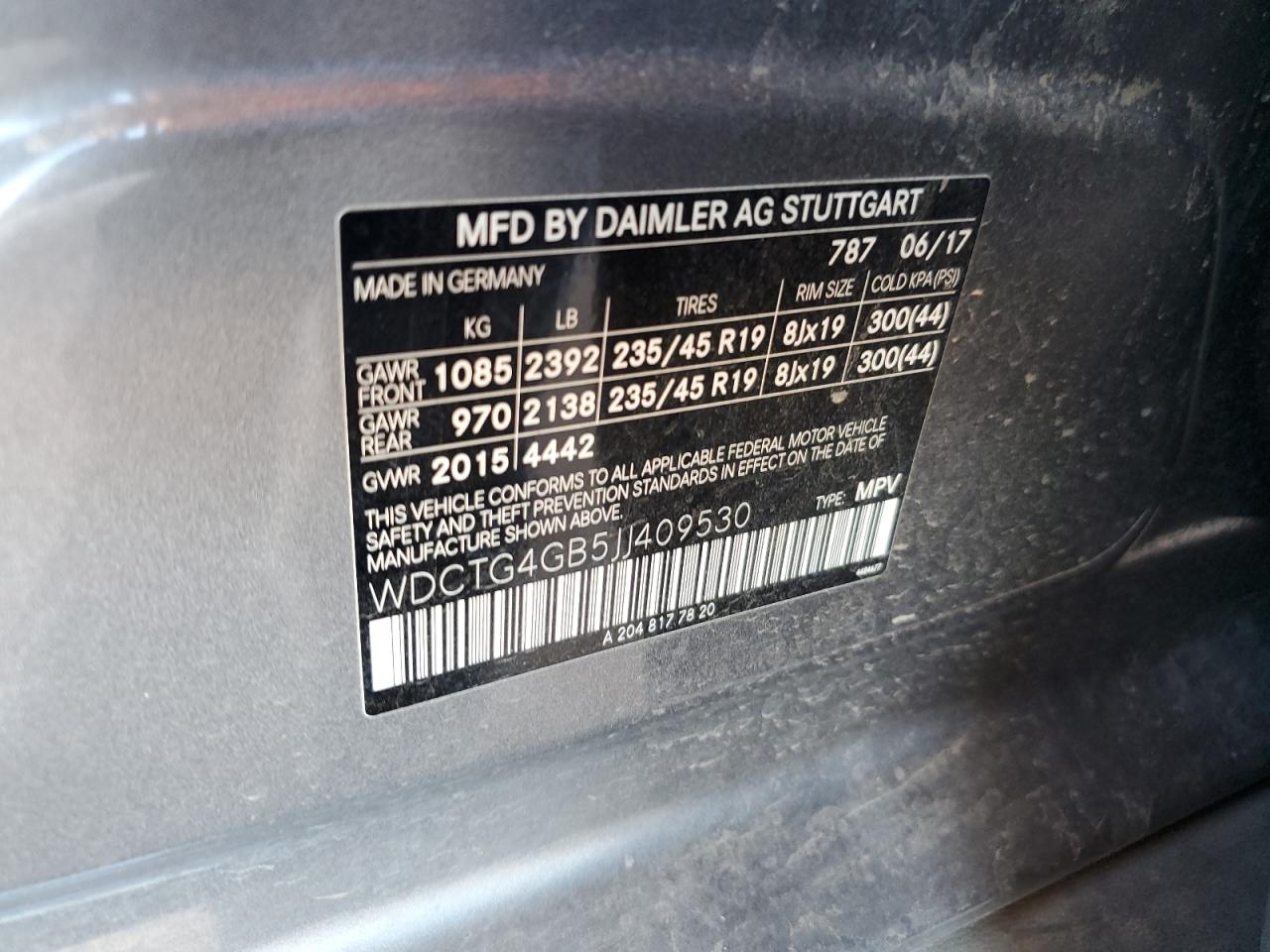 MERCEDES-BENZ GLA-CLASS 250 4MATIC