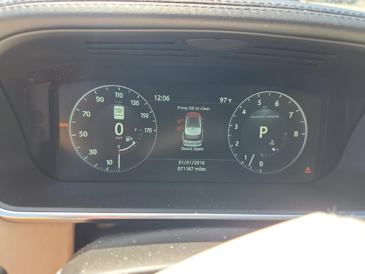 LAND ROVER RANGE ROVER SUPERCHARGED