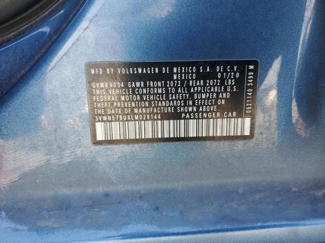 2020 VOLKSWAGEN JETTA S 3VWN57BUXLM028144