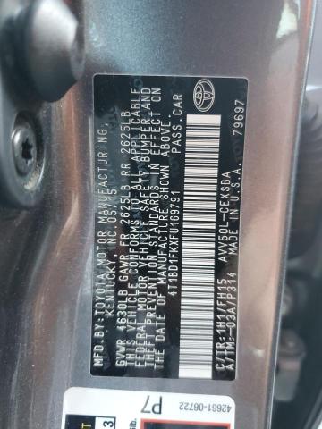 2015 TOYOTA CAMRY HYBR 4T1BD1FKXFU169791