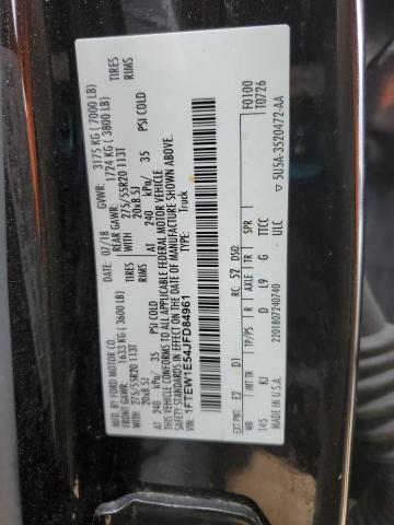 2018 FORD F150 SUPER #3312305774