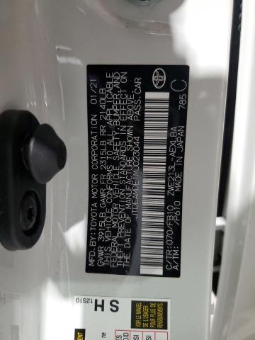 2021 TOYOTA COROLLA LE - JTDEAMDE1MJ023044