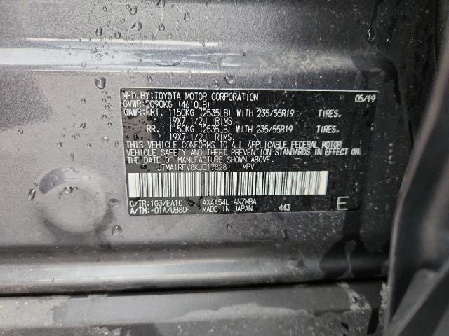 2019 TOYOTA RAV4 XLE P - JTMA1RFV8KJ017828