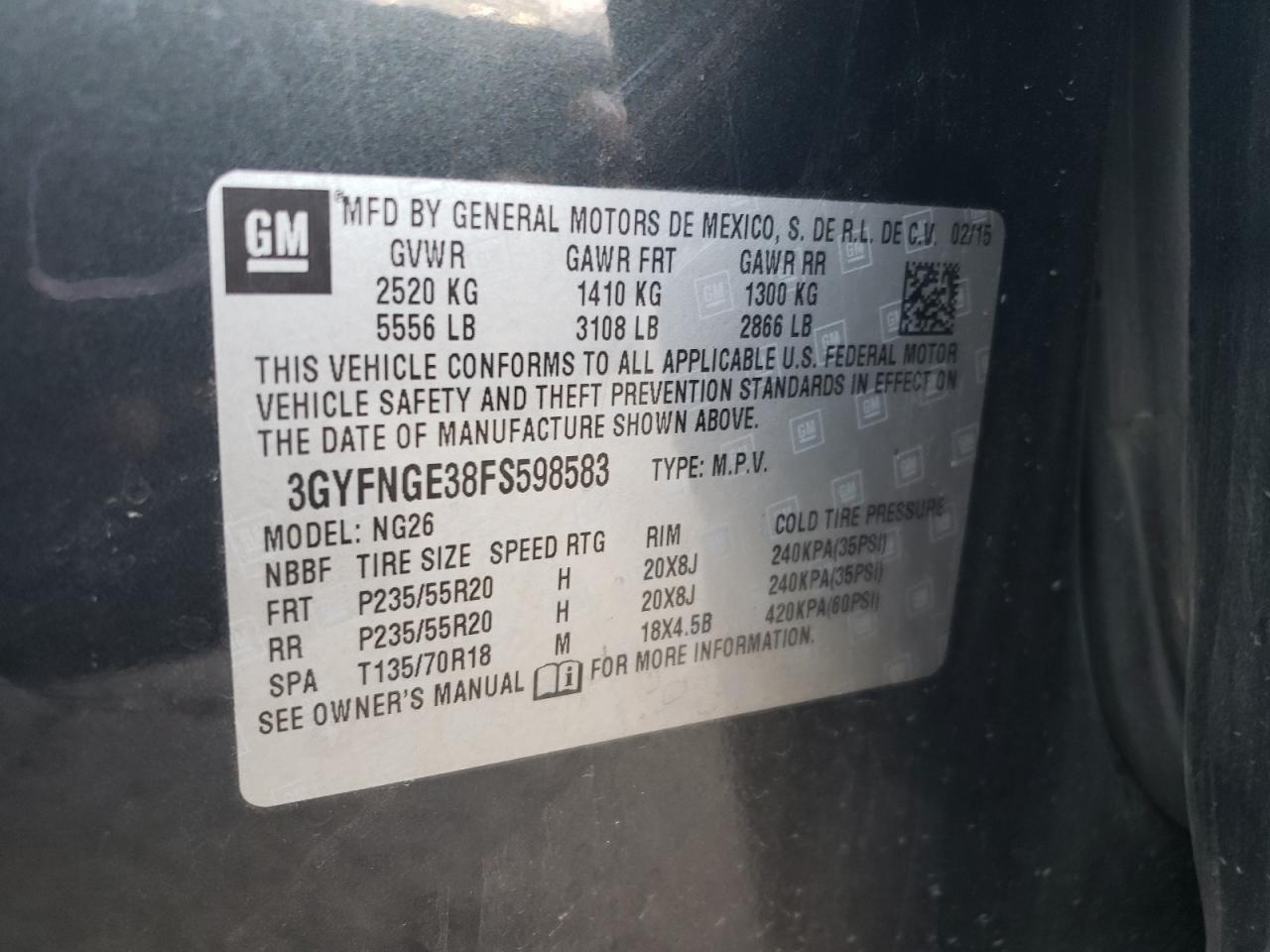 CADILLAC SRX PREMIUM COLLECTION