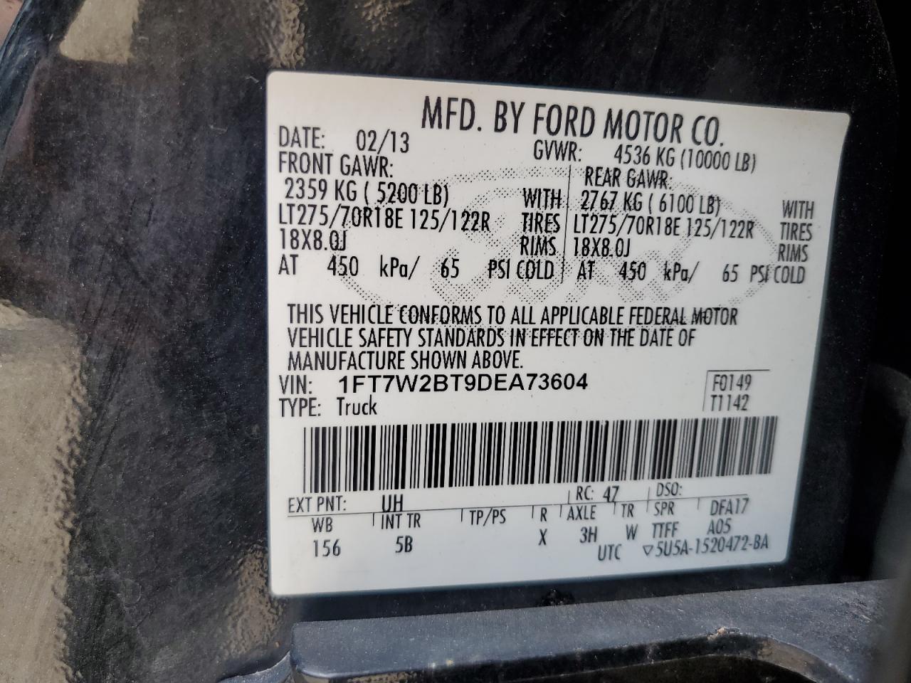 FORD F-250 SUPER DUTY