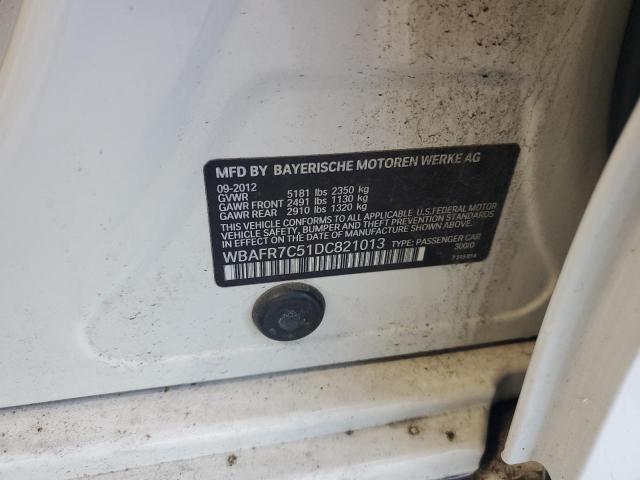 2013 BMW 535 I - WBAFR7C51DC821013