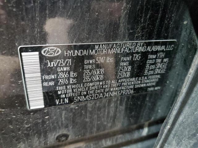 2022 HYUNDAI SANTA FE SEL #3285554297