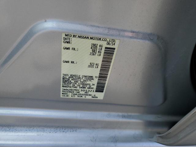 2015 NISSAN LEAF S 1N4AZ0CP9FC305321
