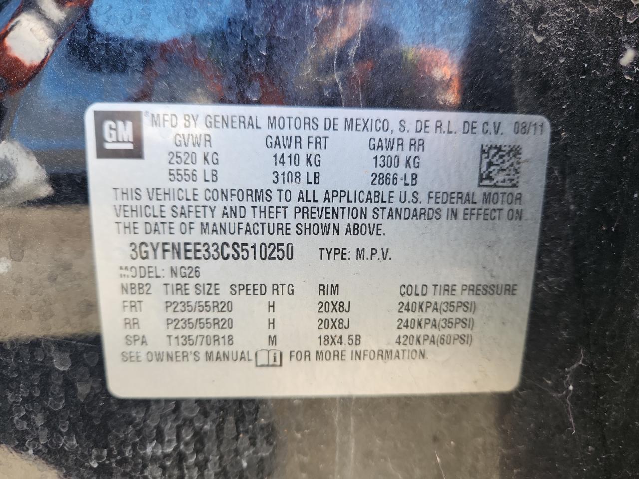 CADILLAC SRX PERFORMANCE COLLECTION