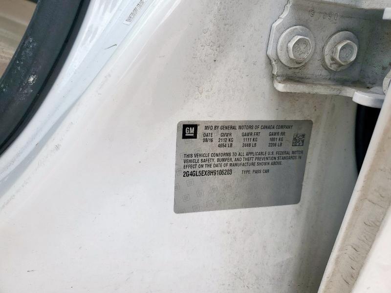 2017 BUICK REGAL SPOR 2G4GL5EX8H9106203