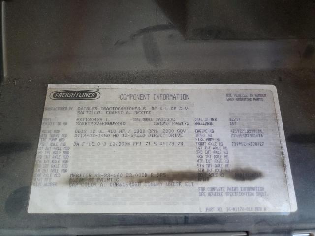 2015 FREIGHTLINER CASCADIA #3245256574