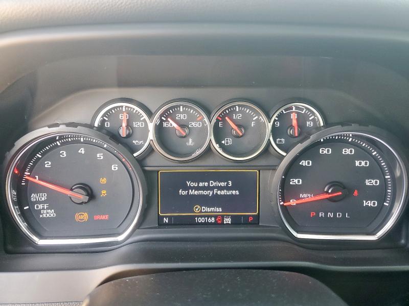 2022 CHEVROLET SILVERADO LTD K1500 LTZ 1GCUYGED3NZ112549