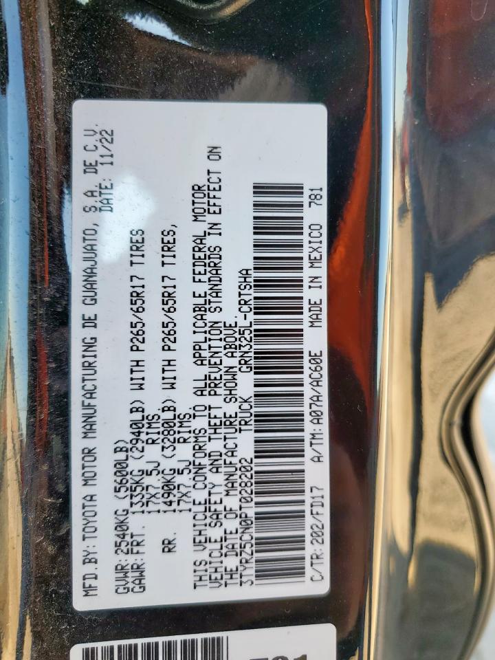 TOYOTA TACOMA ACCESS CAB